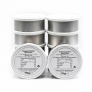10 x 170 g German Armed Forces Canned Bread, Coarse-grained rye bread